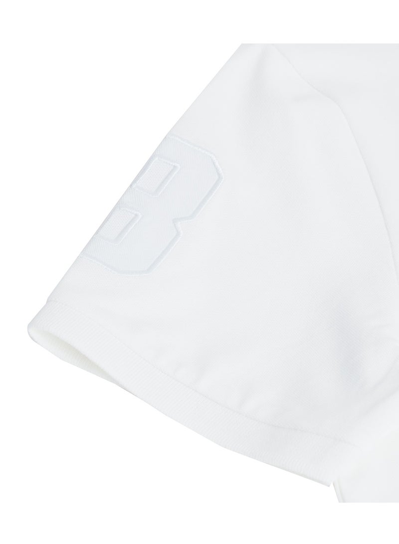 GIORDANO Men's Lion Polo White - Image 5