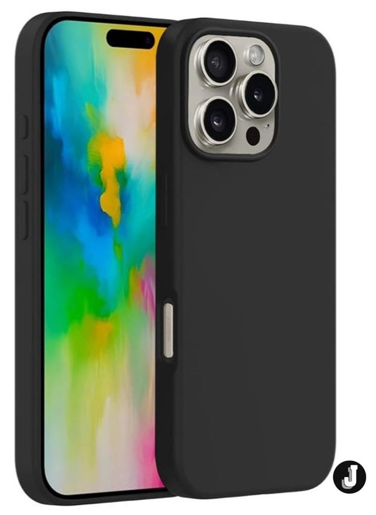 JAJEEK "New Liquid Silicone Case for iPhone 16 Pro Max – Ultra Slim Design, Soft Anti-Scratch Microfiber Lining & Drop Protection" - Image 1