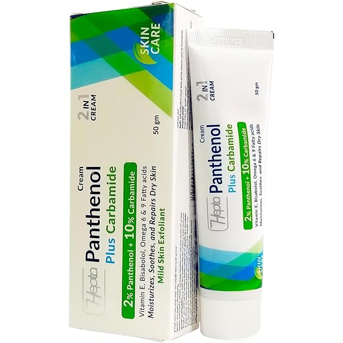 hepta Cream Panthenol Plus Carbamide 50g - Image 1