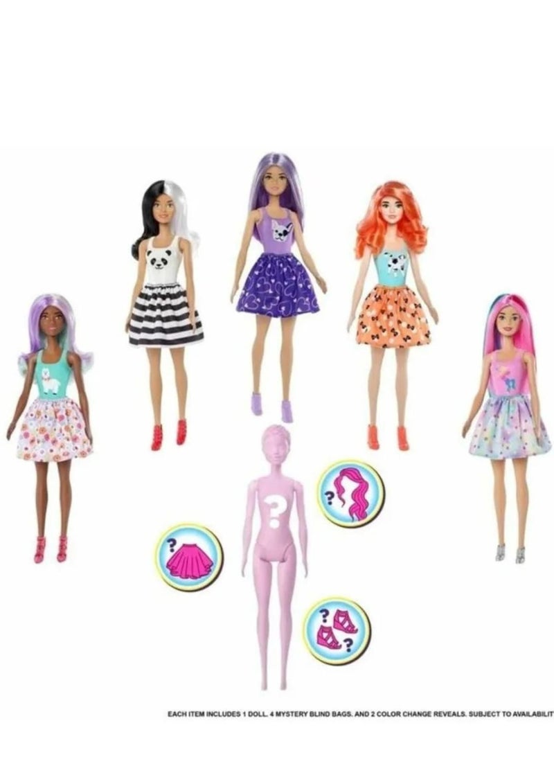 null - Doll with 12 surprises Water reveals the doll's appearance and changes the color and appearance of the dress - Image 1