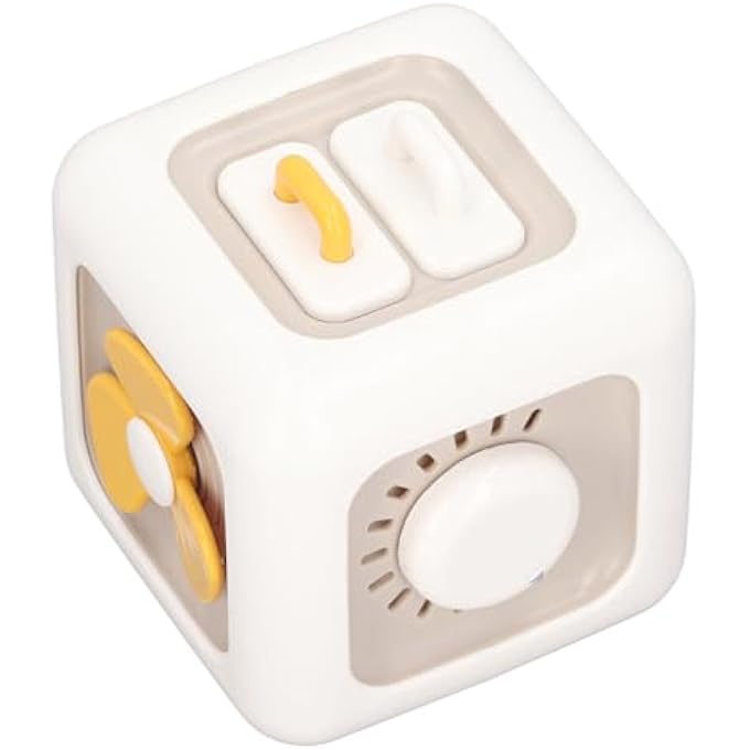 Fdit Hexahedral Stress Relief Toy Drawer, Busy Ball for Children and Adults, Plastic Material for Relaxation and Cognitive Development, for Children Adults - Image 1