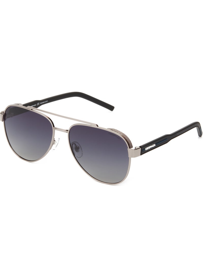 Despada Men's Full Rim Polarized Pilot Sunglasses DS 2284 C1 - Image 1