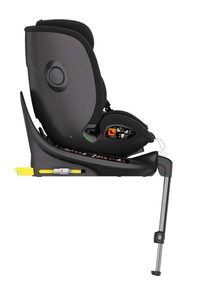 Leclercbaby ORO 360° Rotating i-Size Car Seat + ISOFIX Base, 40-150 cm – Black - Image 4