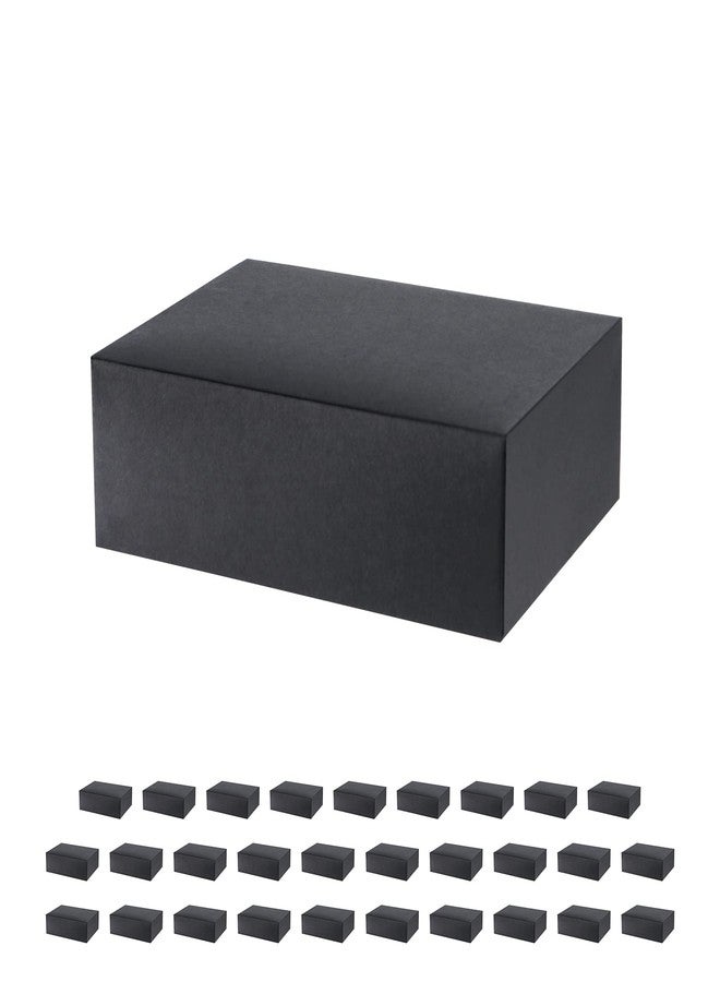 JINMING 30 Gift Boxes 7.5x5.5x2.5 Inches, Matte Black Gift Boxes Bulks for Mother's Day, Father's Day, Party, Birthday, Groomsmen Proposal Boxes for Light Gifts - Image 1