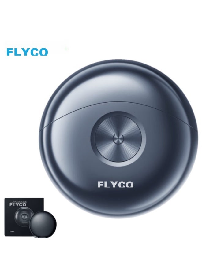 FLYCO ماكينة حلاقة كهربائية صغيرة فليكوا Fs891 للرجال، ماكينة حلاقة محمولة للسفر، هدية عيد ميلاد وعيد للزوج، الزوج، الأب، مع دعم حكومي - Image 1
