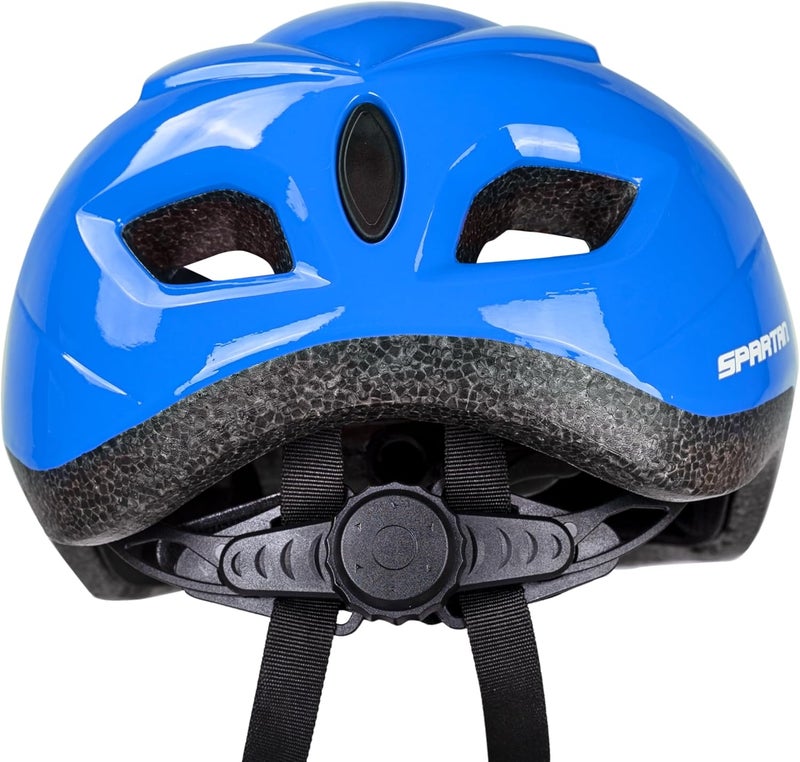Spartan Kids Helmet – Blue, Ages 3–6, 50–54cm, Lightweight Bike, Scooter & Skate Safety Gear - Image 4