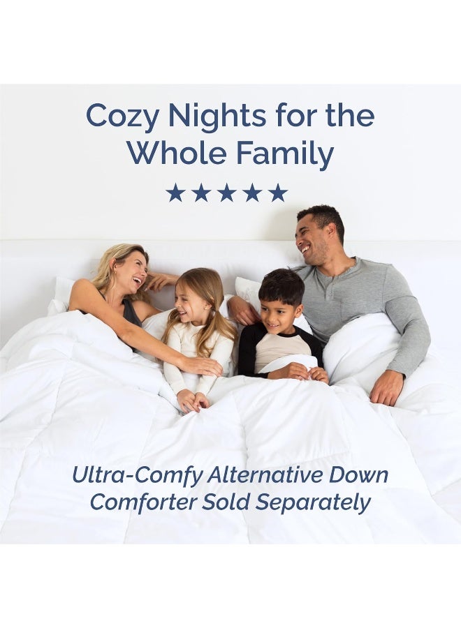 Full Size 4 Piece Sheet Set - Comfy Breathable & Cooling Bed Sheets Set - Hotel Luxury Bedding for Women, Men, Kids & Teens - Deep Pockets, Easy-Fit, Super Soft & Wrinkle Free - Oeko-Tex - Light Blue