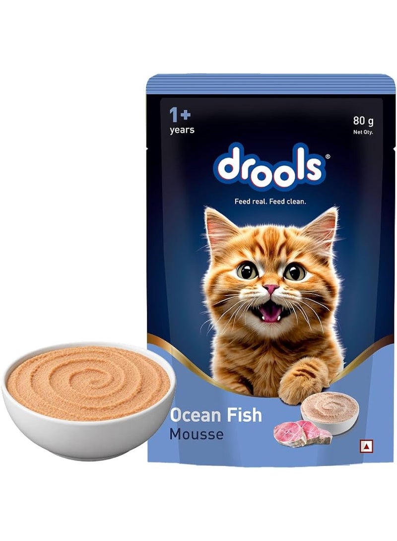 Drools Ocean Fish Mousse Cat 80gm - Image 1
