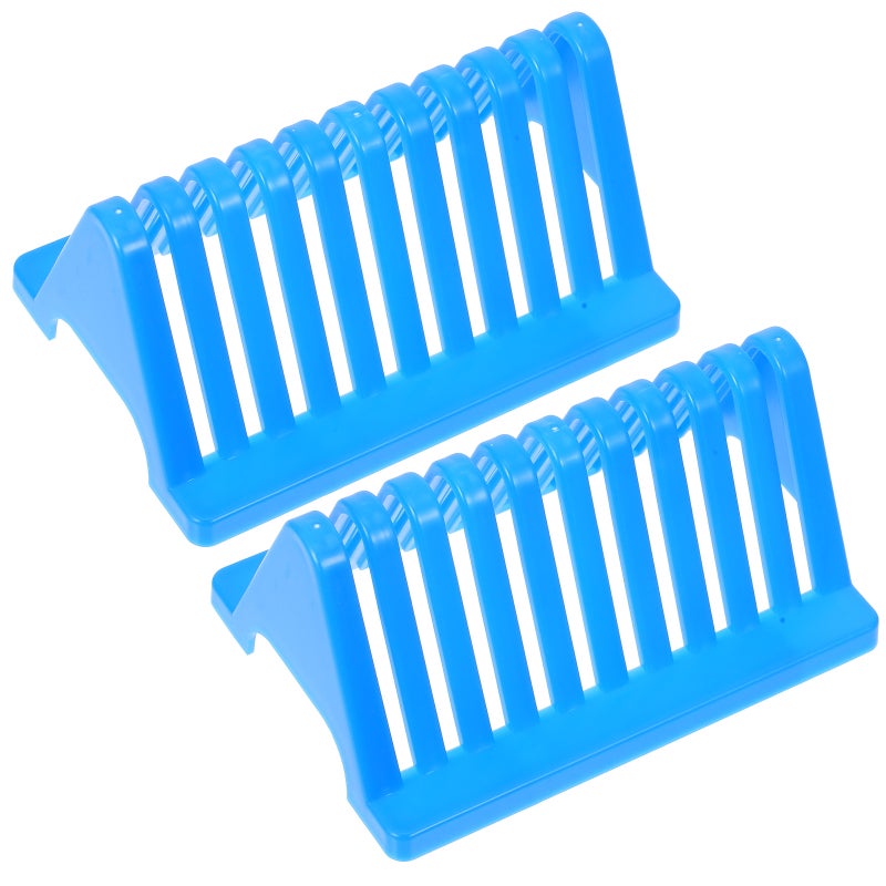 Lab Slide Rack, Reusable Staining Stand for Microscope Slides, Compact Storage Solution - Image 5