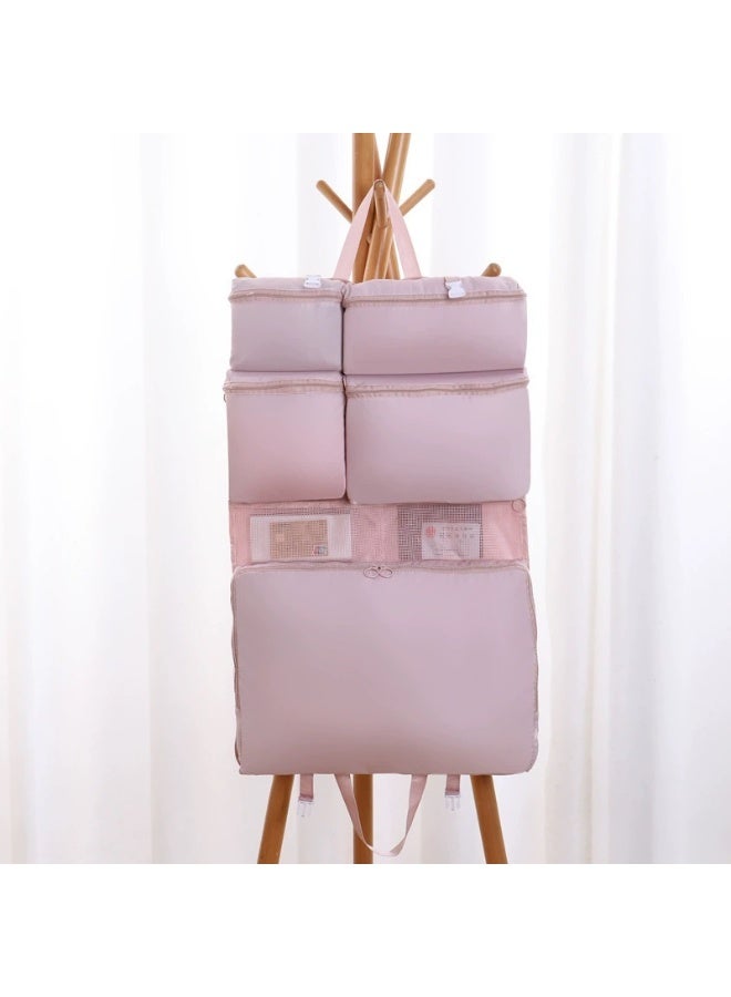 Portable Travel Storage Bag Multi-pocket Large Capacity Clothes Storage Bag - Image 1