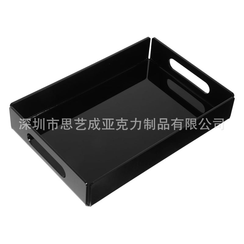 Acrylic Appetizer Fruit Tray Breakfast Cheese Tray Ktv El Acrylic Towel Tray - Image 3