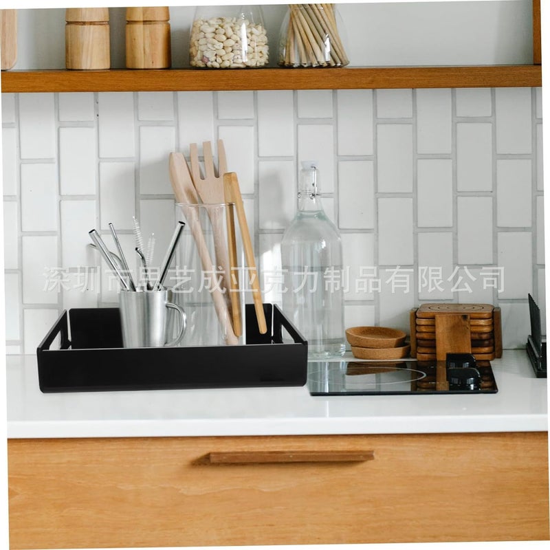 Acrylic Appetizer Fruit Tray Breakfast Cheese Tray Ktv El Acrylic Towel Tray - Image 5