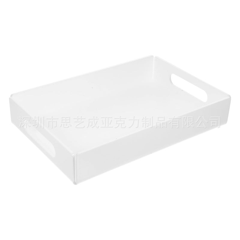 Acrylic Appetizer Fruit Tray Breakfast Cheese Tray Ktv El Acrylic Towel Tray - Image 1