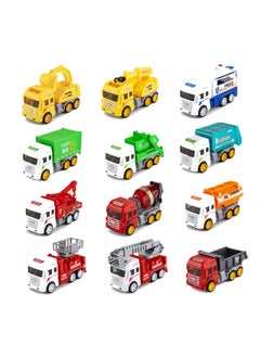 Doodle Inertia Monster Truck Kids Off-Road ToyRebound Inertial Engineering vehicle (12 random delivery) Rebound Inertial Engineering vehicle (12 random delivery)