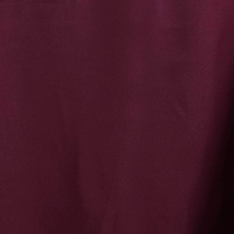 LTC LINENS LinenTablecloth 60 x 102-Inch Rectangular Polyester Tablecloth Burgundy - Image 3