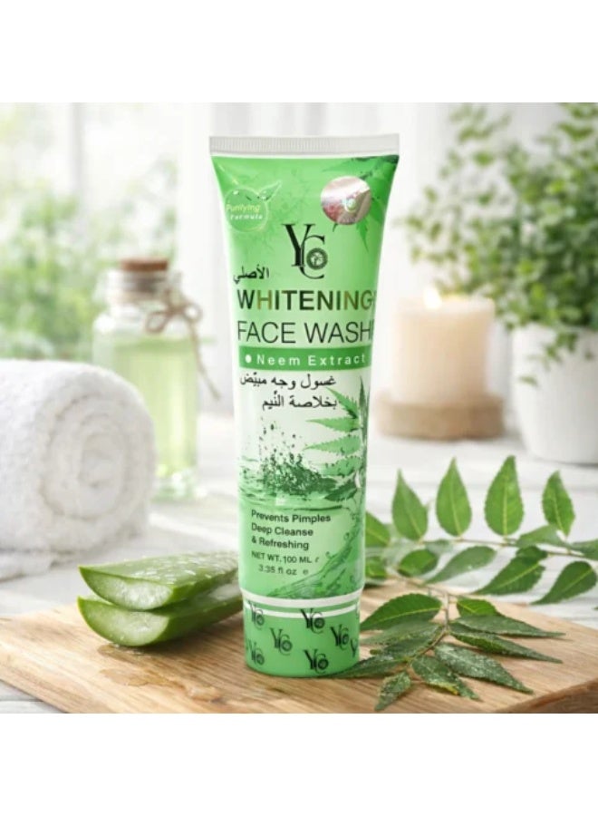 Yc Whitening Face Wash Neem Extract - 100 Ml - Image 4