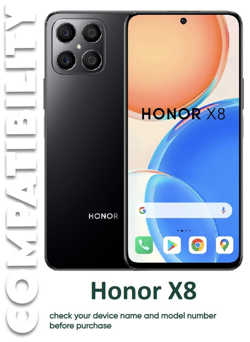 أكاليكس 4 قطع، حماية شاشة،  لهاتف هونور X8  ، جودة ممتازة. - Image 3