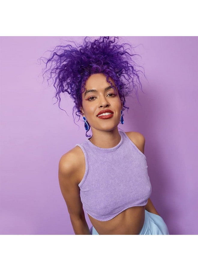 ARCTIC FOX Vegan and Cruelty-Free Semi-Permanent Hair Color Dye (8 Fl Oz, PURPLE AF) - Image 2