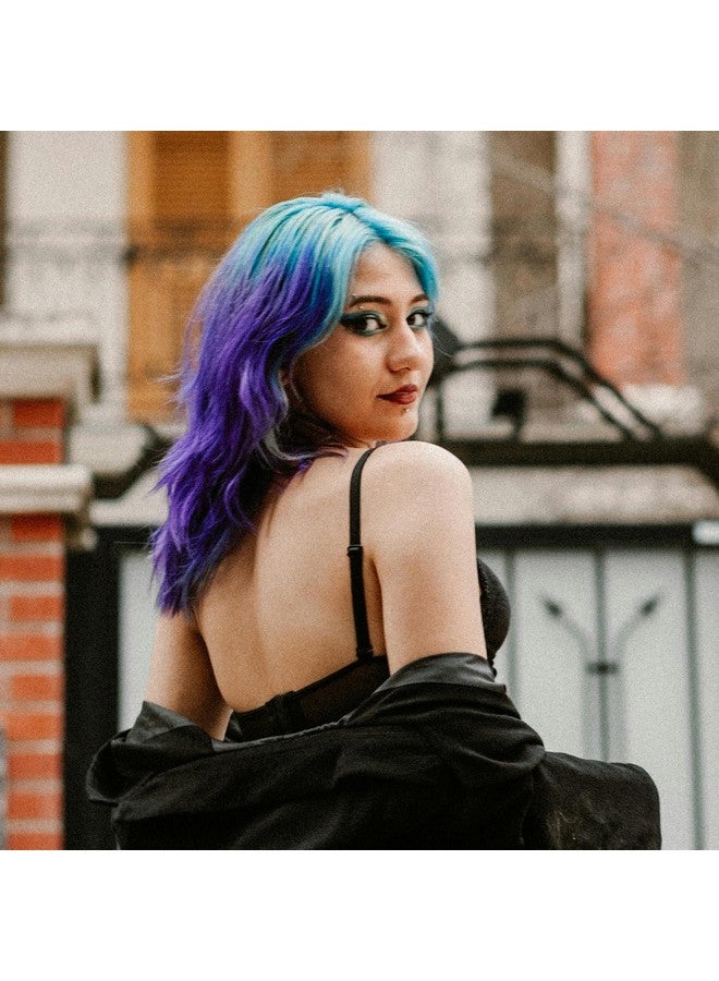 ARCTIC FOX Vegan and Cruelty-Free Semi-Permanent Hair Color Dye (8 Fl Oz, PURPLE AF) - Image 4