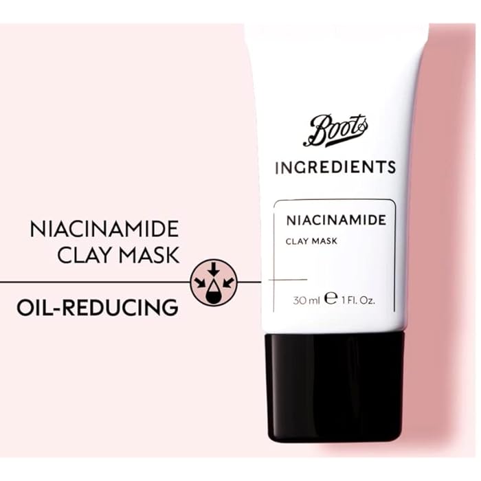 Boots Ingredients Niacinamide Clay Mask (30ml) - Image 3