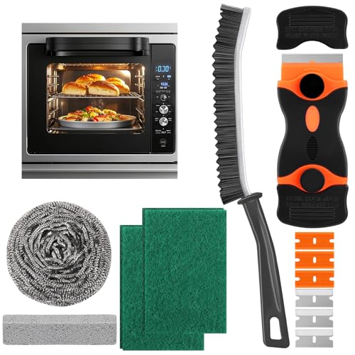 XANGNIER Heavy Duty Oven Cleaner Brush Sets,Oven Cleaning Kits Tools Accessories - Image 1