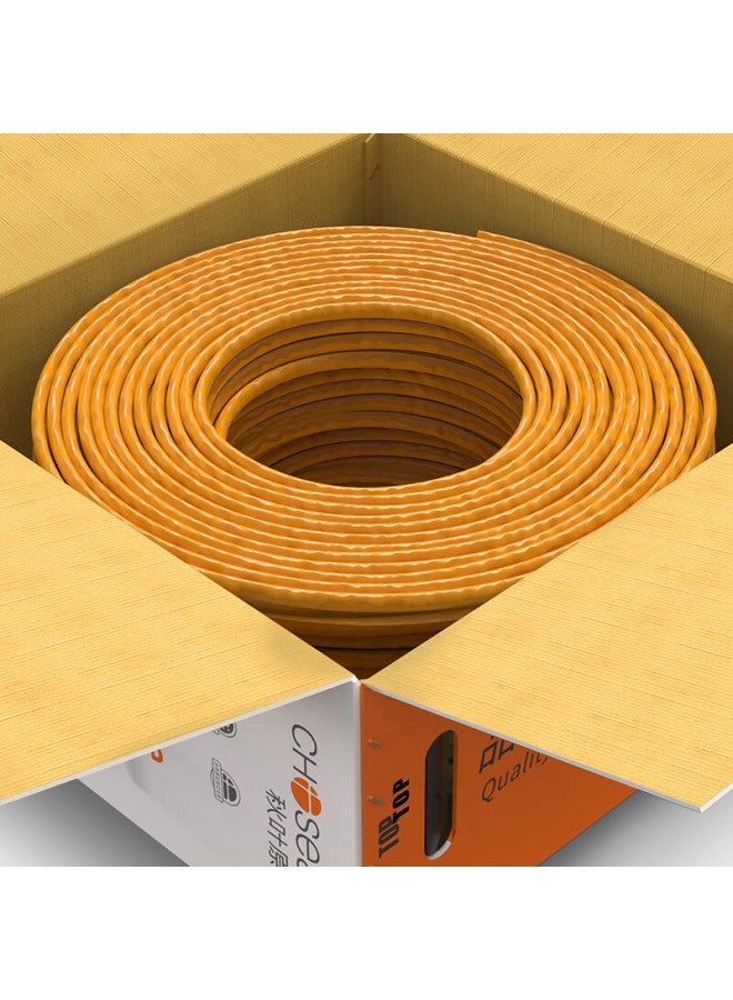 CHOSEAL Akihabara Cat5e Unshielded Network Cable, Over Fluke, Home Renovation Security Wiring High-speed Pure Copper Box Cable, Orange 305 Meters, Qs2602ct305 - Image 3