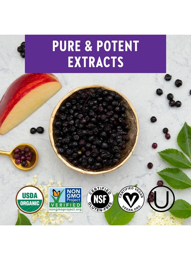 New Chapter Elderberry Gummies Organic Elderberry Wholefood Gummies For Immune Support 60 Ct - Image 5