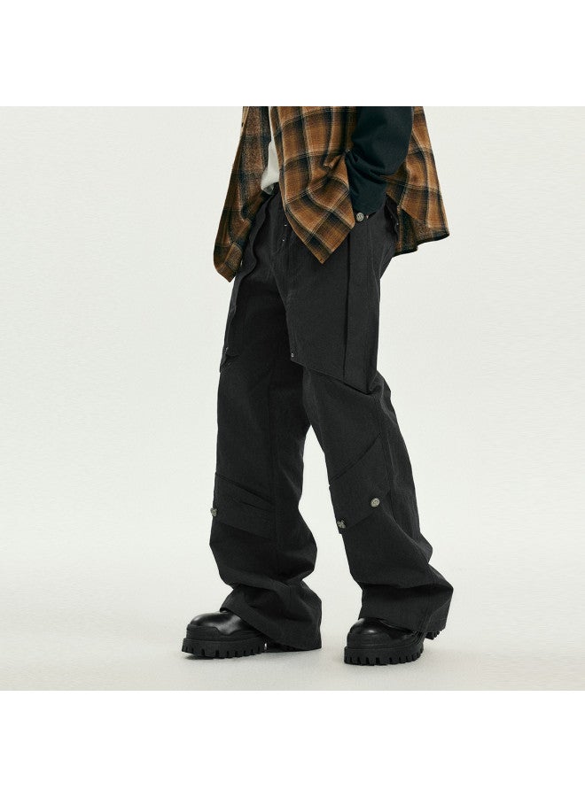 EPTISON 3d Cut Western Denim Pants For Men With Rivet Details - Relaxed Fit Casual Trousers - Image 3