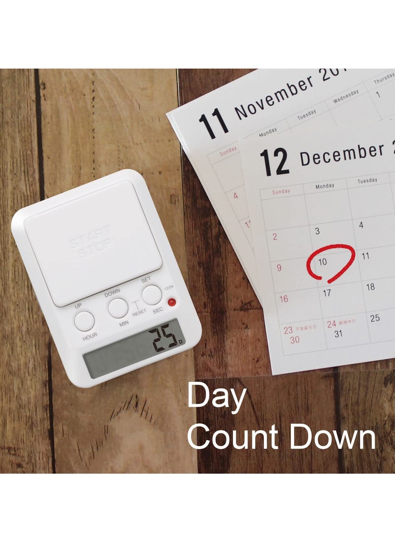 عداد رقمي للتعلم، كبير، وظيفة العد، إنذار عالي، للدراسة، الطبخ، الرياضة، الألعاب، المكتب - Image 5