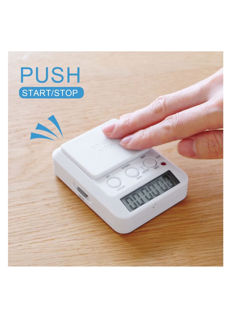 عداد رقمي للتعلم، كبير، وظيفة العد، إنذار عالي، للدراسة، الطبخ، الرياضة، الألعاب، المكتب - Image 4