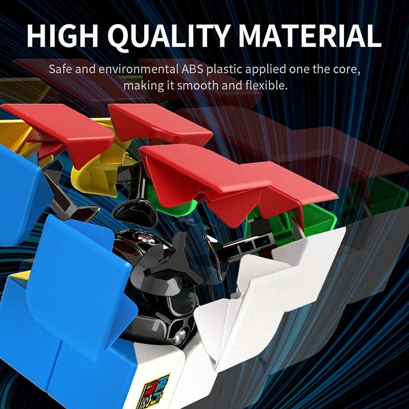 D ETERNAL مكعب مويو مفيجس ميلونغ المغناطيسي 2X2X2 عالي السرعة بدون ملصقات لعبة سحرية لغز ذهني (2X2 مغناطيسي) - Image 2