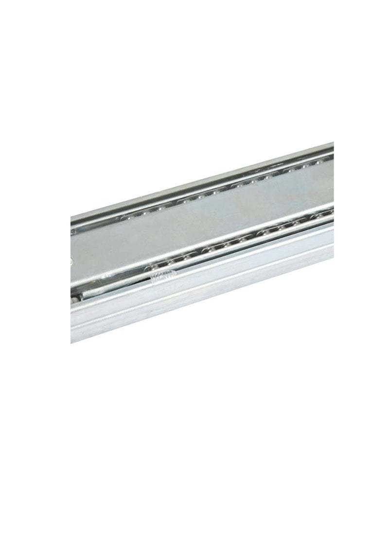 ROBUSTLINE Robustline Drawer Slides | Side Mounted | Soft Closing | Silver | 18 inch | 2 Pieces  - Image 3