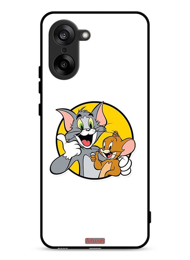 Tolwak OnePlus Nord CE5 Protective Case Cover Tom And Jerry - Image 1