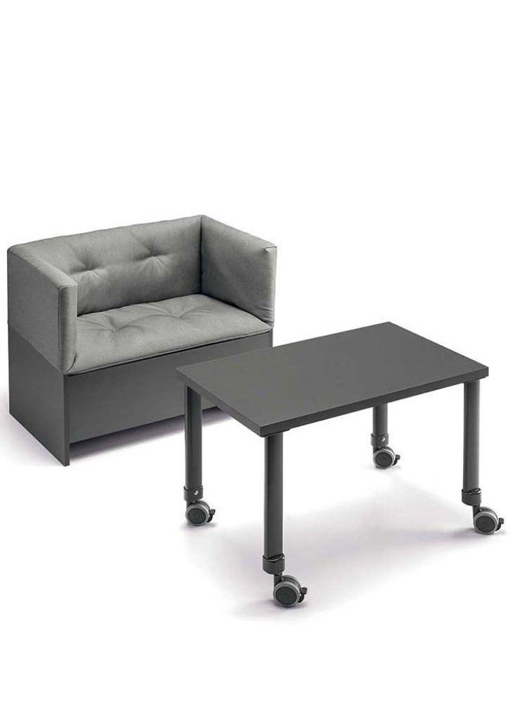 cam حوض استحمام للأطفال 2 في 1 مع خزانة - رمادي من 0 إلى 11 كجم كحوض استحمام للأطفال ومحطة تغيير حتى سن 14 عامًا كأريكة وطاولة - صنع في إيطاليا مع طاولة وكرسي - Image 4