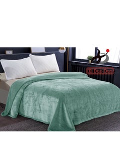 Soft velvet and warm fur blanket, perfect light weight, king size 230*200 cm