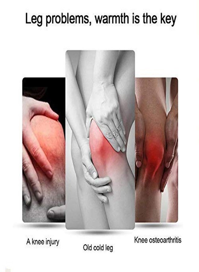 F Y V Knee Suport Cap Braces Beige Color Free Size,Knee Warmer Braces,Compression Supoort for Winter, Cold, Running, and Joint Paint Relief for Men Women - Image 5