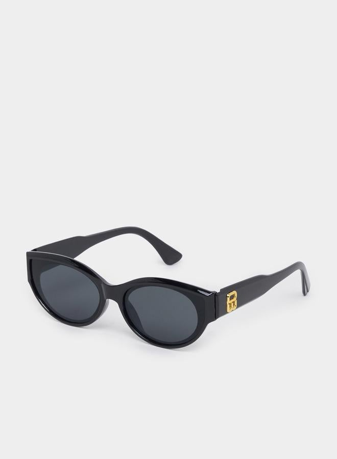 Styli Round Sunglasses with Nose Pads - Image 1