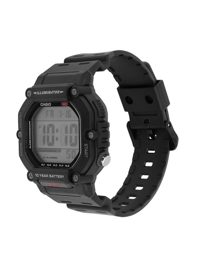 Casio AE-1600H-1AVDF Youth Digital Black Men's Watch - Image 3