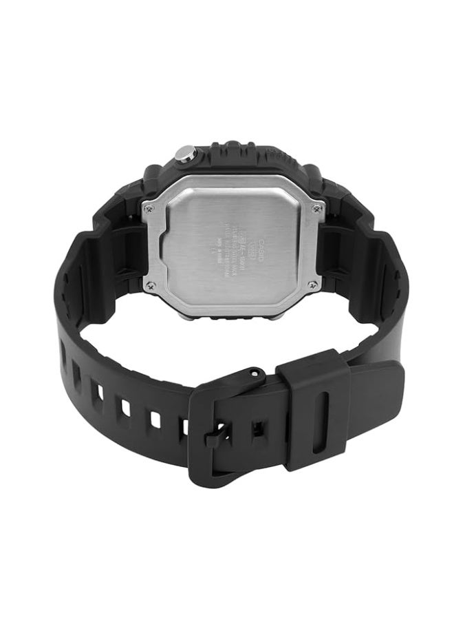 Casio AE-1600H-1AVDF Youth Digital Black Men's Watch - Image 4