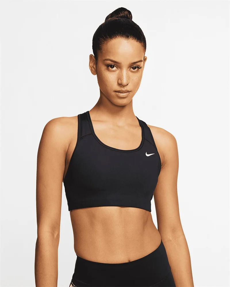نايكي Swoosh Women's Medium-Support Unpadded Sports Bra