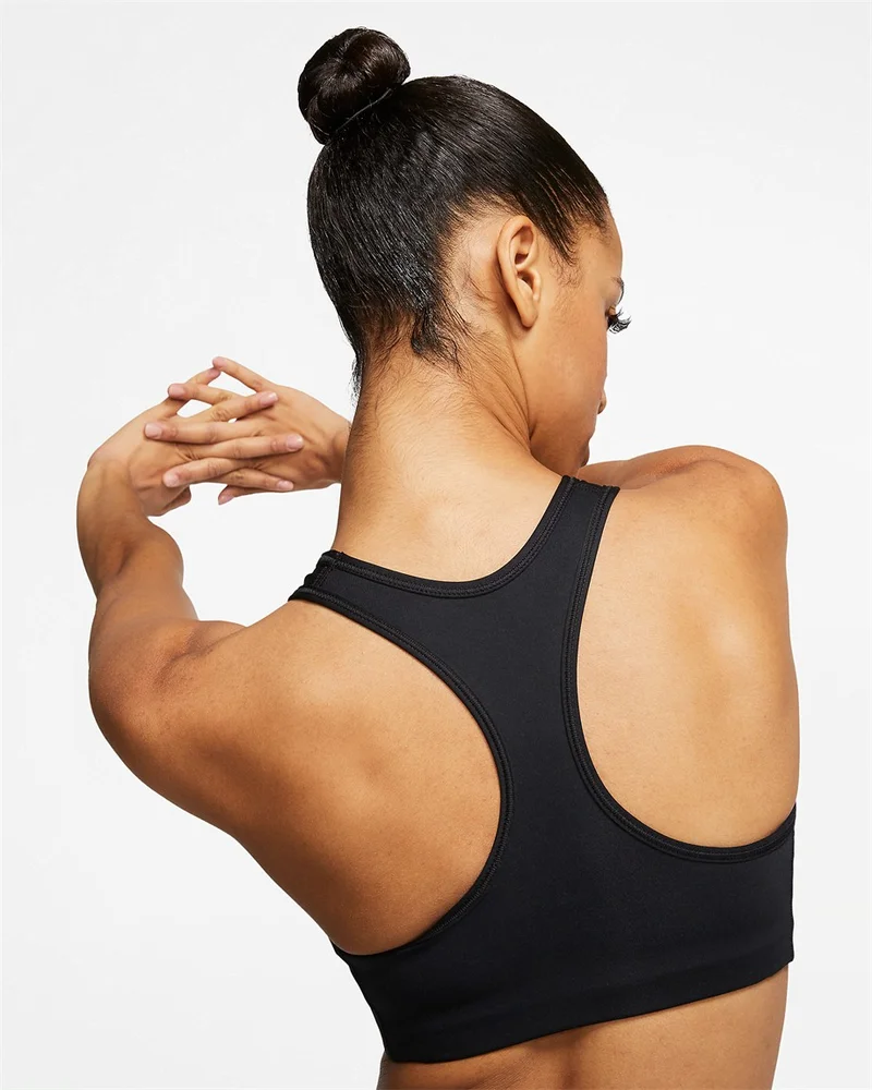 نايكي Swoosh Women's Medium-Support Unpadded Sports Bra