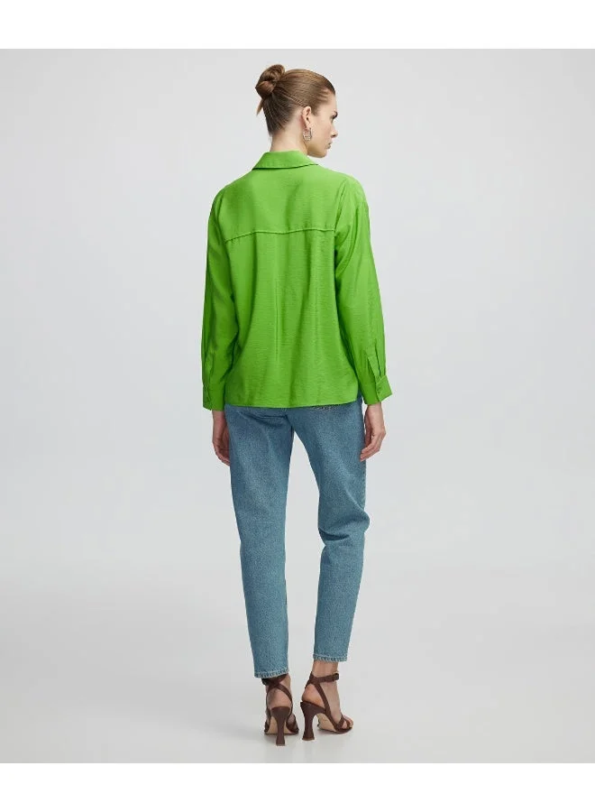 ابيكول قميص بجيوب