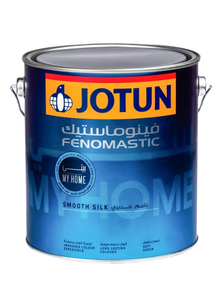 Jotun Fenomastic My Home Smooth Silk 4L White – Acrylic Copolymer Emulsion Paint, Washable Interior Silk Finish