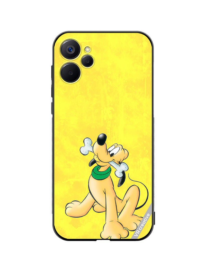 VR CREATIVE Protective Case Cover For Realme 9i 5G Pluto Holding Bone Design Multicolour - Image 1