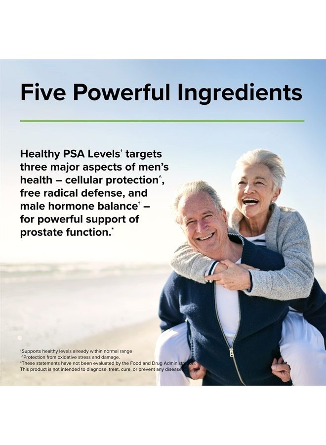 Terry Naturally Healthy PSA Levels - 60 Softgels - Supports Prostate Health - Non-GMO, Gluten Free - 30 Servings  - Image 4