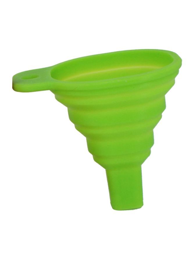 NIBEMINENT Silicone Narrow Funnel Green 8x7cm