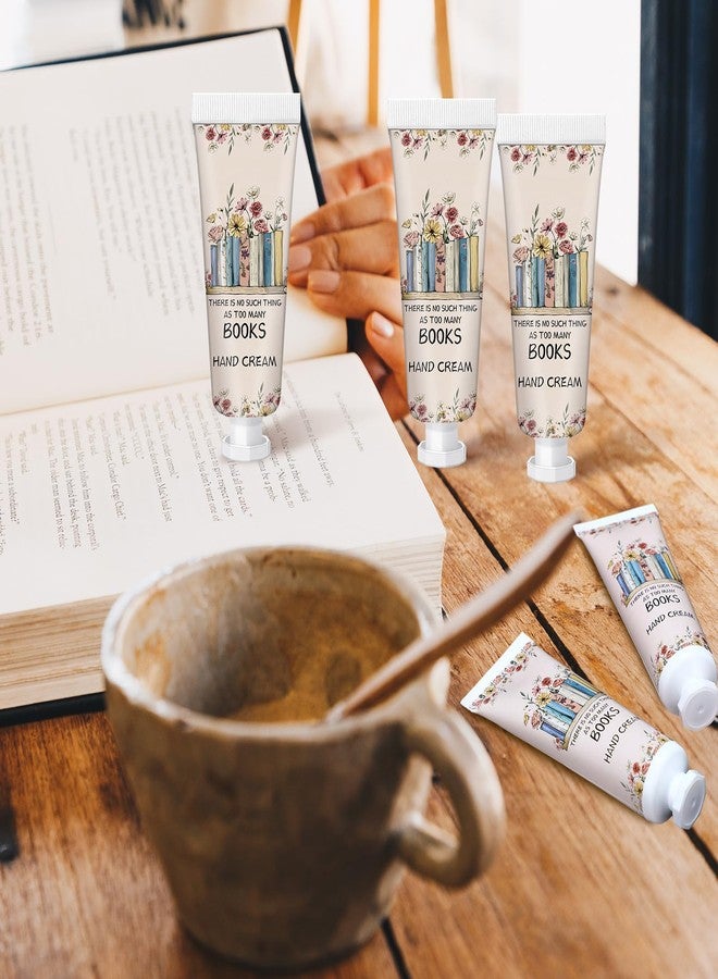 Leelosp 12 Pcs Christmas Hand Cream Mini Book Lover Gift for Women Hand Lotion Travel Size for Dry Cracked Hands Book Club Gifts Bulk Christmas Stocking Stuffer - Image 5