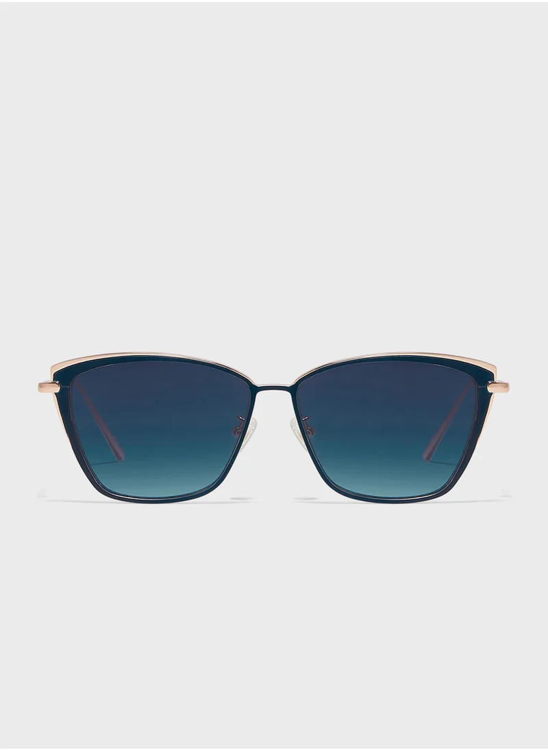 30 سندايز Chic Rectangular Sunglasses