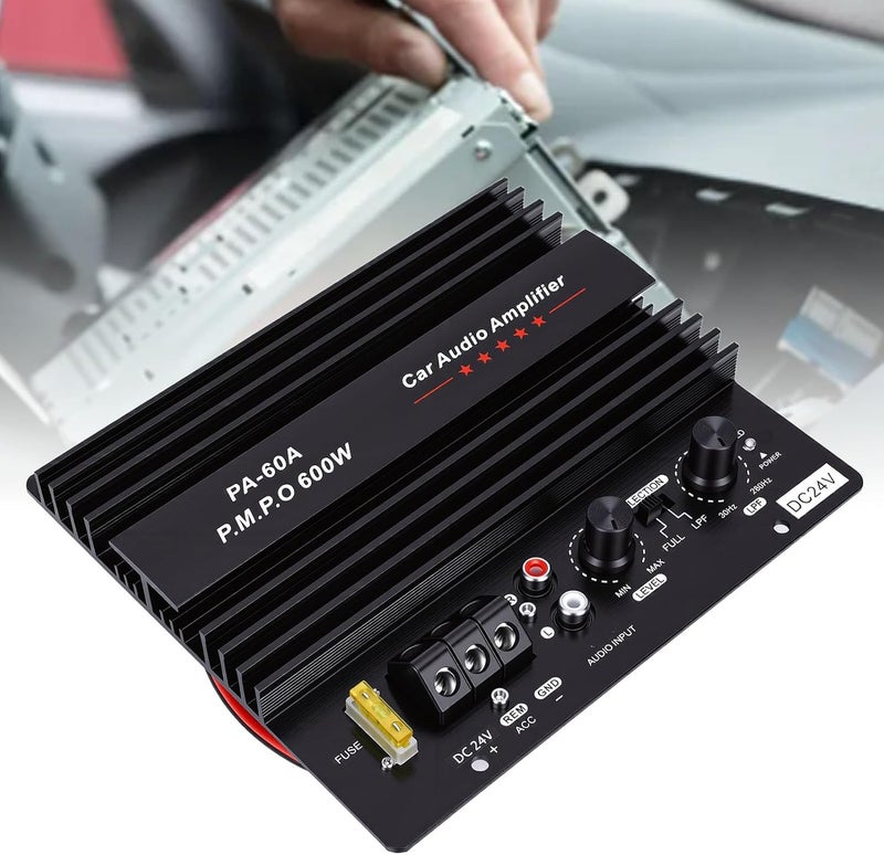 Temp resistant LICAEVEY 24V 600W Subwoofer Board Bass Module, High Power Mono Channel Car Audio Amplifier Board, Powerful Bass Car Sound Amplifier for Truck Narrow & wide space compatible Working day delivery service Demand fit global economical quality Wide use selected material Dense area priority deliver Diverse operating method fit All condition fit Durable versatile substance Integrated warehouse solution Carefully selected solid material Any KSA address orderable Heat insulation layer Field test upgraded craftsmanship Globally engineered build Regional distribution available Multi-color available build Market mainstream color picks Easy handling optimized design Strategic warehouse site Long term use design Occasional & permanent usable Labor saving optimized design Stain resistant Lightweight - Image 5