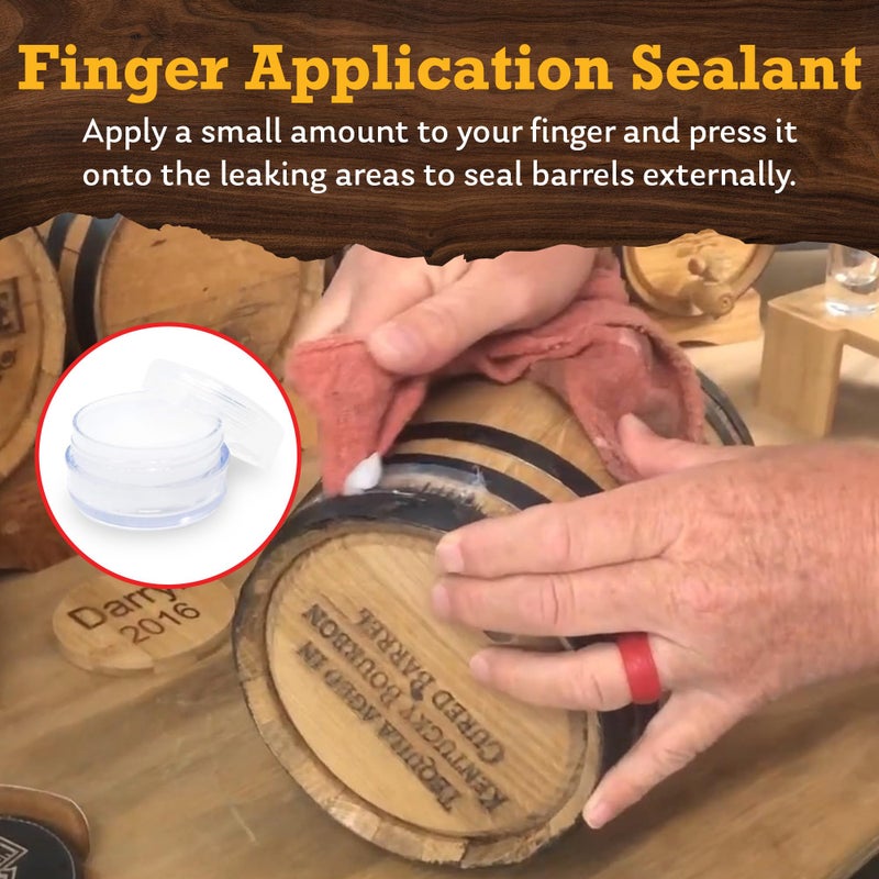 Red Head Barrels شمع ختم براميل البلوط من ريد هيد، 1 أونصة - Image 4